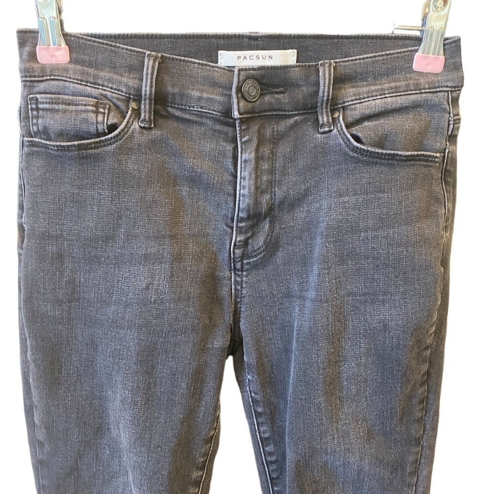 PAC SUN BLACK HIGH RISE JEGGING - Picture 2 of 6